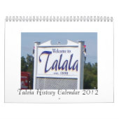 Talala Geschichtskalender 2012 Kalender (Titelbild)