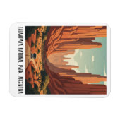 Talampaya National Park Argentina Travel Magnet (Horizontal)