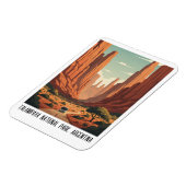 Talampaya National Park Argentina Travel Magnet (Linke Seite)