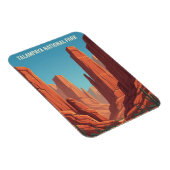Talampaya National Park Argentina Travel Magnet (Rechte Seite)