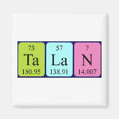 Talan Periodenmagnet Magnet (Vorne)