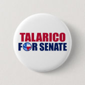 Talarico für den Senat Texas Wahl 2026 Button (Vorderseite)