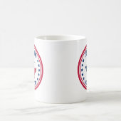 Talarico für Texas Rot Weiß Blau Wahl Kaffeetasse (Mittel)