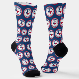 Talarico für Texas Süße blaue Wahl Socken