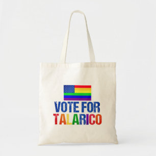 Talarico Regenbogen-Amerikanische Flagge 2026 Wahl Tragetasche