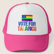 Talarico Regenbogen-Amerikanische Flagge 2026 Wahl