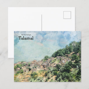 Talasnal Portugal Postcard Postkarte