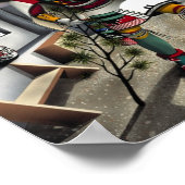 "Talavai" - Sängerin am frühen Morgen Poster (Ecke)