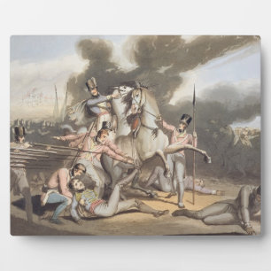 Talavera, 28. Juli 1809, aus "Die Siege von t Fotoplatte