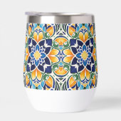 Talavera azulejo blaue Bridesmaiergeschenke Monogr (Rechts)