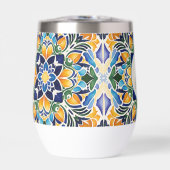 Talavera azulejo blaue Bridesmaiergeschenke Monogr (Vorderseite)