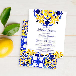 Talavera azulejo blauen Fliesen Brautparty laden