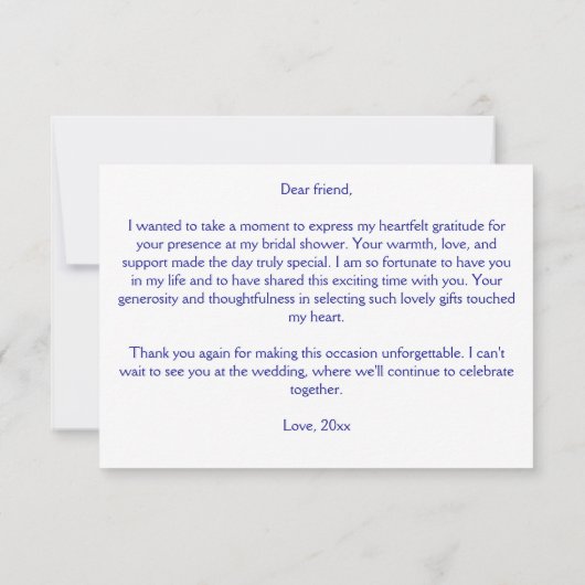 Talavera azulejo blauen Fliesen Mexikanisches Brau Dankeskarte (Rückseite)