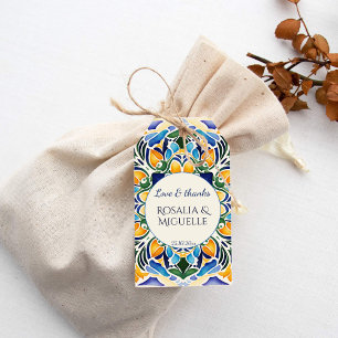 Talavera azulejo Vintag mexikanische Gefallen Geschenkanhänger