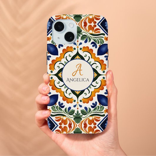 Talavera Azulejo Vintage mexikanische Fliesen-Mono Case-Mate iPhone Hülle