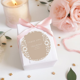 Talavera Babydusche Runder Aufkleber