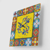 Talavera deckt BILDER Uhr mit Ziegeln (Winkel)