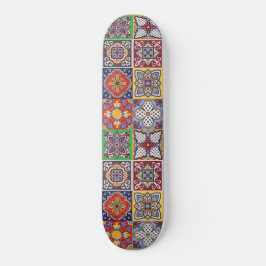 Talavera Design-1 Golf-Handtuch Skateboard