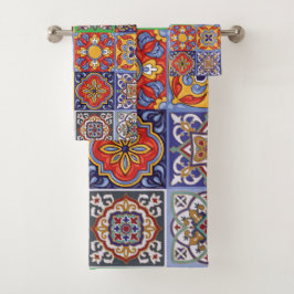 Talavera Design-1-Handtuch Badhandtuch Set