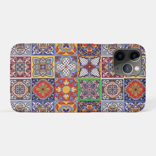 Talavera Design-1 iPhone / iPad Case-Mate iPhone Hülle (Rückseite (Horizontal))