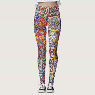 Talavera Design-1-Leggings Leggings