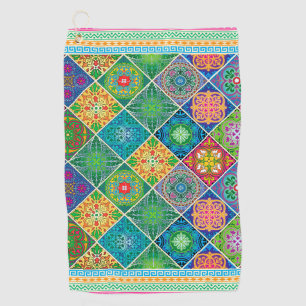 Talavera Design-2 Küchentücher Golfhandtuch
