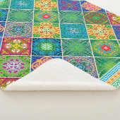 Talavera Design-2 Sherpa Blanket Sherpadecke (3/4)