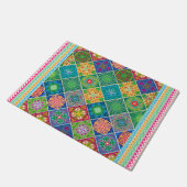 Talavera Design-2-Türmatte Fußmatte (Schrägansicht)