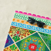 Talavera Design-2 Yoga Mat Strandtuch (Beispiel)