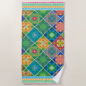 Talavera Design-2 Yoga Mat Strandtuch (Vorderseite)