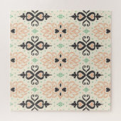 Talavera Fliesen, mediterranes Zierdesign. Puzzle (Horizontal)