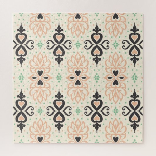 Talavera Fliesen, mediterranes Zierdesign. Puzzle (Vertikal)