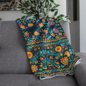 Talavera Garden Fleecedecke