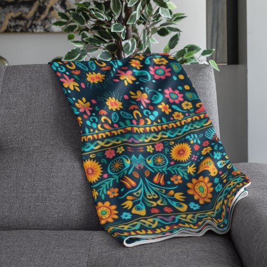 Talavera Garden Fleecedecke