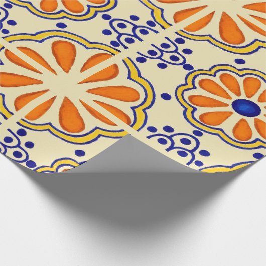 Talavera Geschenkpapier (Ecke)