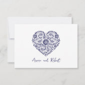 Talavera Herz Flat Card (Rückseite)