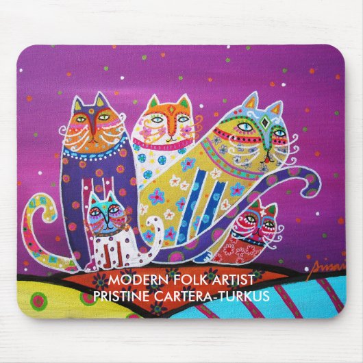 TALAVERA-KATZEN MOUSEPAD (Vorne)