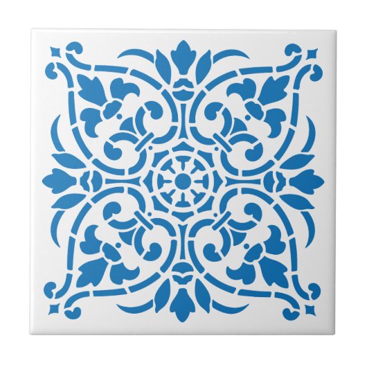 Talavera Keramik Tile - 1 Fliese (Vorderseite)