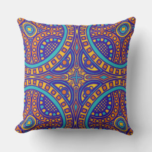 Talavera Keramik Tile Outdoor Pillow Kissen
