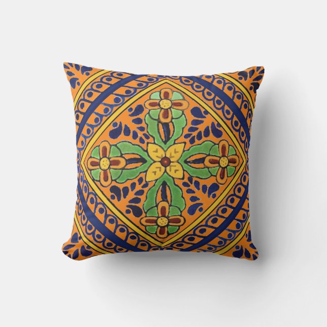 Talavera Kissen (Vorderseite)