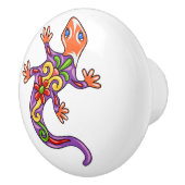 Talavera Lizard Keramik Drawer Knob Keramikknauf (Rechts)