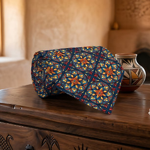 Talavera-Mexikanische-Folk-Art-Männer Krawatte