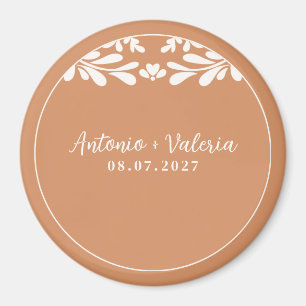 Talavera-Mexikanische Hochzeit Hacienda Barro Magn Magnet