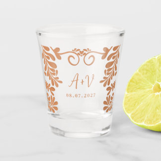 Talavera-Mexikanische Hochzeits-Fiesta-Barro-Gesch Schnapsglas