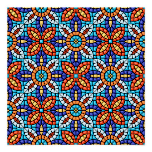Talavera Mosaic Tile Poster (Vorderseite)