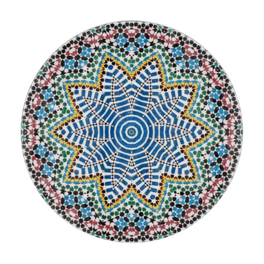 Talavera-Mosaikstil Schneidebrett (Vorderseite)