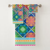 Talavera Muster-2-Handtuch Badhandtuch Set (Insitu)
