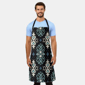 Talavera-Muster. Azulejos portugal. Türkischer Nam Schürze (Getragen)