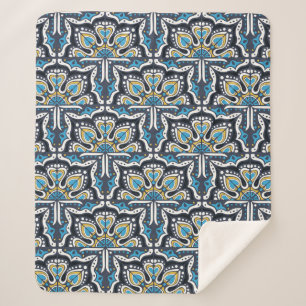 Talavera-Muster. Indisches Flickwerk. Azulejos por Sherpadecke