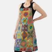 Talavera-Muster. Indisches Flickwerk. Türkischer N Schürze (InSitu)